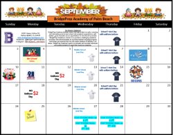 September Activities Calendar! 